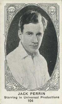 1921 American Caramel Movie Stars (E123) #104 Jack Perrin Front