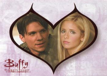 2001 Ikon Collectables Buffy The Vampire Slayer: The Story So Far - Couples #C5 Riley / Buffy Front