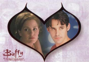 2001 Ikon Collectables Buffy The Vampire Slayer: The Story So Far - Couples #C7 Anya / Xander Front