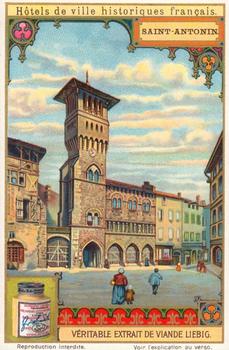 1912 Liebig Hôtels-de-ville historiques de France (Historic French Town Halls) (French Text) (F1055, S1056) #NNO Saint-Antonin Front