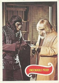 1975 Scanlens Planet of the Apes #13 Undeniable Proof Front