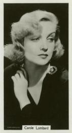 1939 R.J. Lea Famous Film Stars #24 Carole Lombard Front