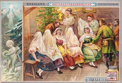 1893 Liebig Weihnachtsgebräuche (Chrismas Customs in Different Countries) (German text) (F356, S386) #NNO Russia Front