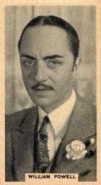 1930 Godfrey Phillips Cinema Stars (B&W) #6 William Powell Front