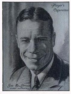 1934 Player's Film Stars (Large) #6 Joe E. Brown Front
