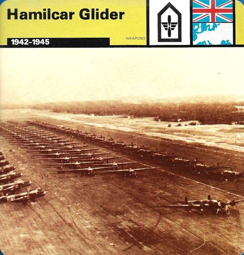 1977 Edito-Service World War II - Deck 111 #13-036-111-07 Hamilcar Glider Front