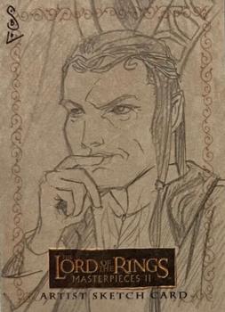 2008 Topps Lord of the Rings Masterpieces II - Sketches #NNO Jason Sobol Front