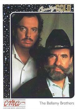 1992 Sterling CMA Country Gold Autograph Series #38 Bellamy Brothers Front