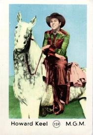 1952 Maple Leaf Gum Film Stars #159 Howard Keel Front