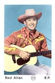 1952 Maple Leaf Gum Film Stars #171 Rex Allen Front