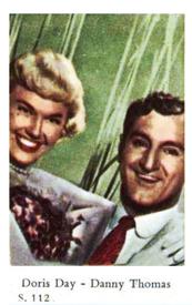 1957 Dutch Gum S Set #S112 Doris Day / Danny Thomas Front