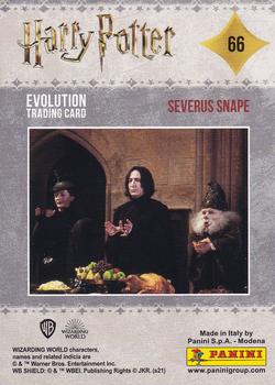 2021 Panini Harry Potter Evolution #66 Severus Snape Back