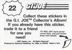 1987 Hasbro G.I. Joe #22 Flint, Lady Jaye, Cross-Country, Dial Tone Back