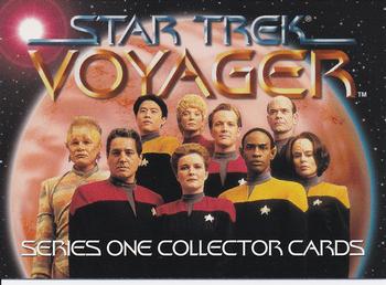 1995 SkyBox Star Trek: Voyager Season One Series One - Title Card #T1 Title Card Front