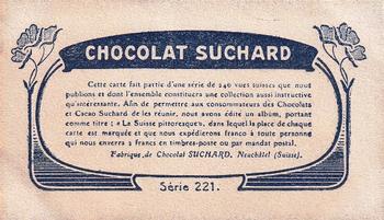 1909 Suchard La Suisse Pittoresque (Série 221) #159 Baden Back