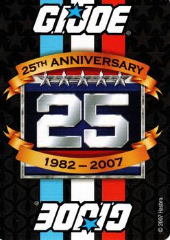 2007 G.I. Joe 25th Anniversary Playing Cards #6♦ Firefly Back