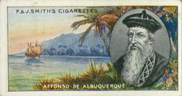 1911 F. & J. Smith's Famous Explorers #25 Afonso de Albuquerque Front