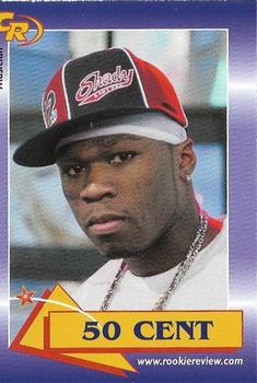 2003 Celebrity Review Rookie Review #10 50 Cent Front