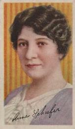 1916 Coupon Tobacco Movie Stars (T82) #NNO Anne Schaefer Front