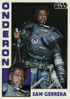 2023 Topps Throwback Thursday Star Wars #19 Saw Gerrera Front