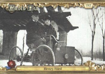 2023 Historic Autographs Gilded Age #212 Henry Ford Front