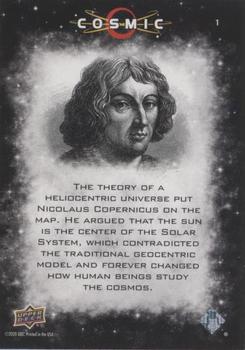 2023 Upper Deck Cosmic - Red Shift #1 Nicolaus Copernicus Back
