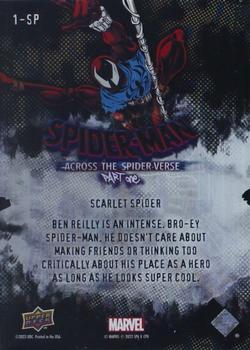 2023 Upper Deck Marvel Spider-Man Across the Spider-Verse Weekly - SP Variants #1 Scarlet Spider Back