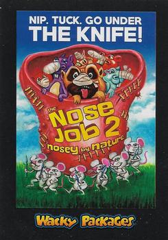 2018 Topps Wacky Packages Go to the Movies - Animated Film Stickers #15 The Nose Job 2 Front