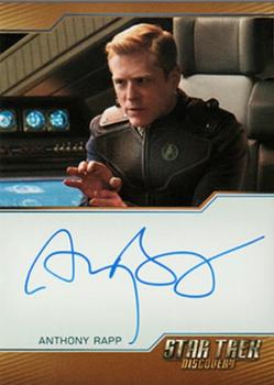 2023 Rittenhouse Star Trek Discovery Season Four - Autographs Bordered #NNO Anthony Rapp Front