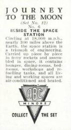 1956 ABC Journey to the Moon (Set No.12) #6 Inside the Space Station Back