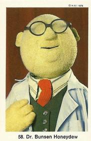 1978 Swedish Samlarsaker The Muppet Show #58 Dr. Bunsen Honeydew Front