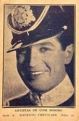 1932 Artistas De Cine Sonoro #25 Maurice Chevalier Front