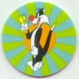 1995 Frito-Lay Looney Tunes Tazos #6 Tweety Front