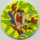 1995 Frito-Lay Looney Tunes Tazos #14 Tasmanian Devil Front