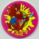 1995 Frito-Lay Looney Tunes Tazos #18 Henery Hawk Front