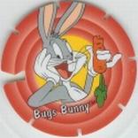 1995 Frito-Lay Looney Tunes Techno Tazos #103 Bugs Bunny Front