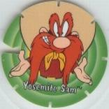 1995 Frito-Lay Looney Tunes Techno Tazos #111 Yosemite Sam Front
