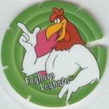 1995 Frito-Lay Looney Tunes Techno Tazos #117 Foghorn Leghorn Front