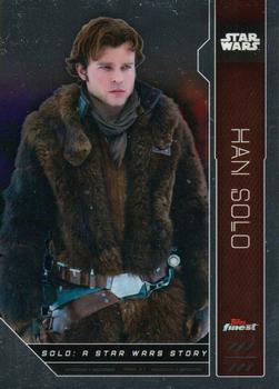 2023 Topps Finest Star Wars #FN-91 Han Solo Front
