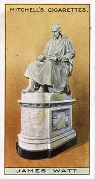 1914 Mitchell's Statues & Monuments #7 Statue of James Watt, Westminster Abbey Front