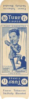1949 Turf Famous Film Stars - Uncut Singles #8 Danny Kaye Front