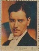 1932 National Screen Stars Stamps Series 5 #NNO Ronald Colman Front