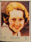 1932 National Screen Stars Stamps Series 7 #NNO Sally Eilers Front