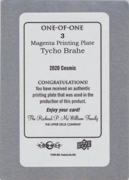 2023 Upper Deck Cosmic - Base - Printing Plates Magenta Achievement #3 Tycho Brahe Back