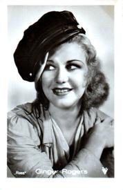 1933-43 Ross Verlag Mäppchenbilder - Ginger Rogers #NNO Ginger Rogers Front