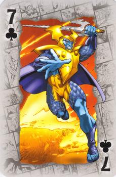 2023 Waddingtons Marvel Playing Cards #7♣ Attuma Front