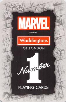 2023 Waddingtons Marvel Playing Cards #K♠ Agent Venom Back