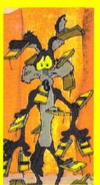 1997 Barratt Candy Sticks Looney Tunes #7 Wile E. Coyote Front