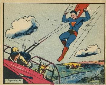 1984 WTW 1941 Gum Inc. Superman (R145) (Reprint) #2 The Spy Trail Front