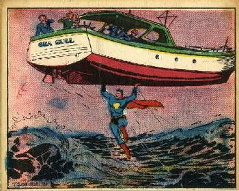 1984 WTW 1941 Gum Inc. Superman (R145) (Reprint) #10 Fury of the Sea Front